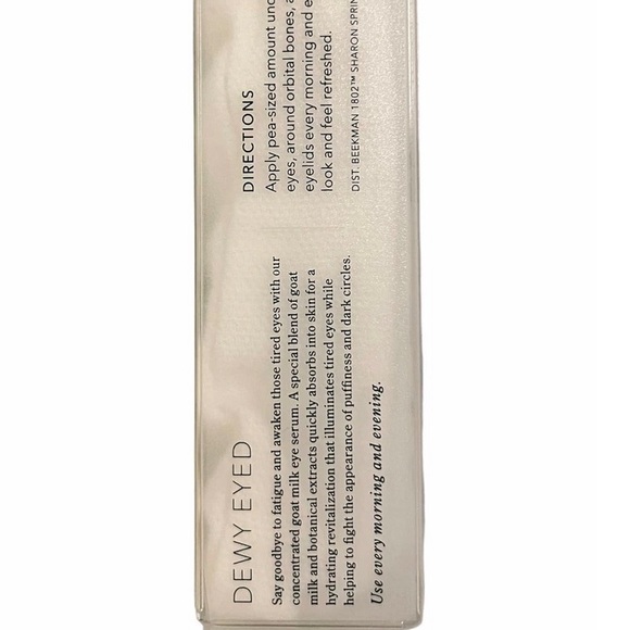 Beekman 1802 dewy eyed illumination and depuffing eye serum - Picture 4 of 6
